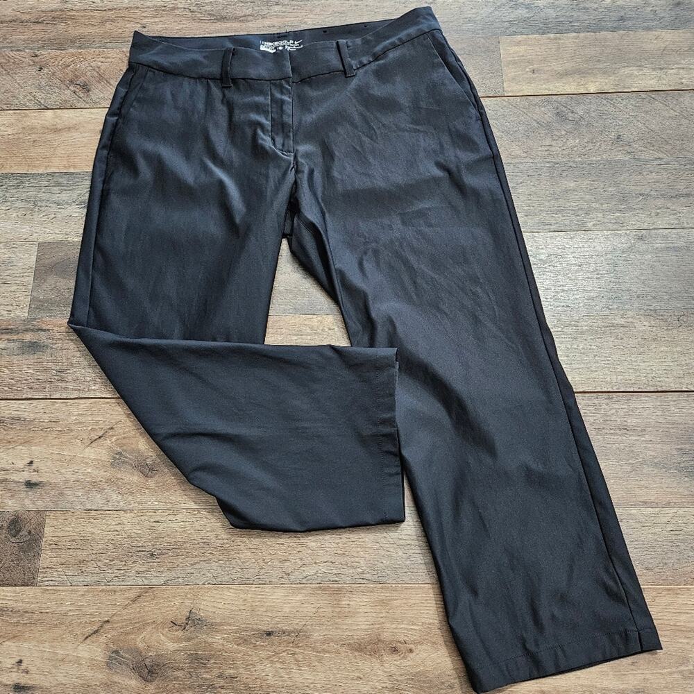 Nike Black Ankle Cropped Pants